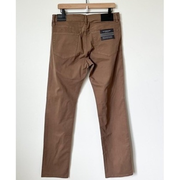 NWT Liverpool The Relaxed Straight Brown Pant Jean Mens 31x34 Casual Fall Preppy - Picture 3 of 11
